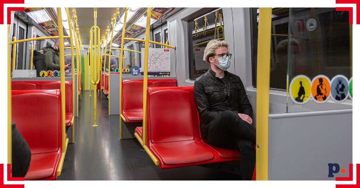 Kary za brak maseczki FFP2 w Austrii