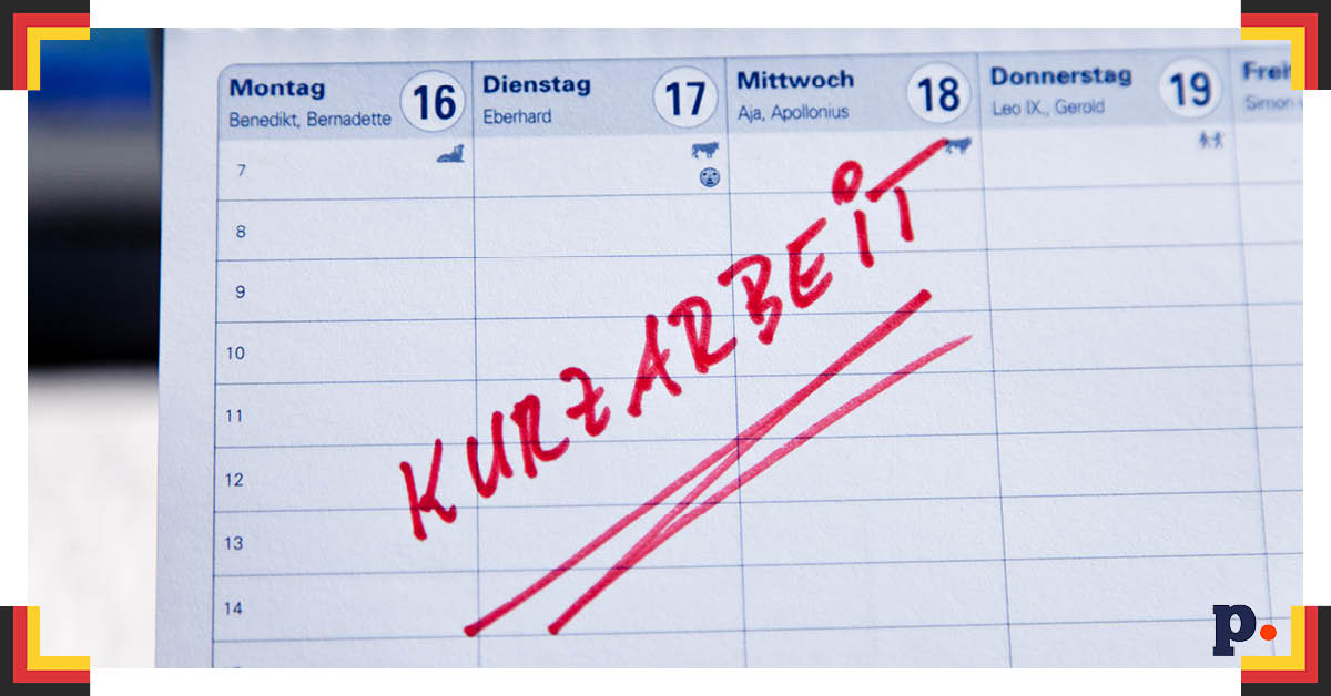 Kurzarbeit w Niemczech