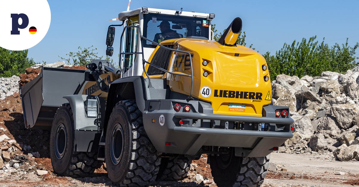 maszyna budowlana liebherr