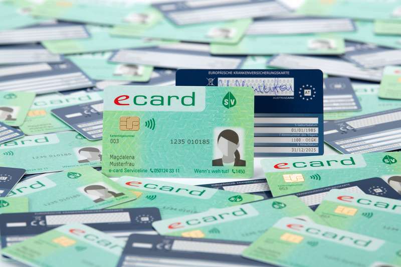 zdjęcie stosu e-card