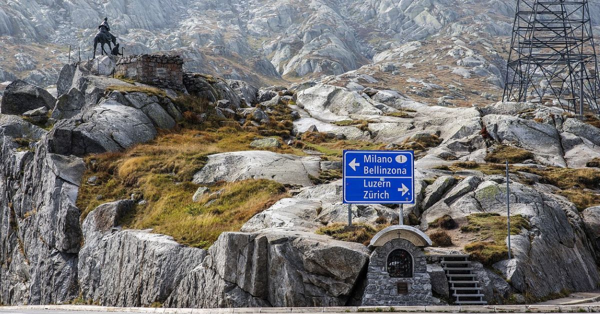 tunel św. Gotarda korki