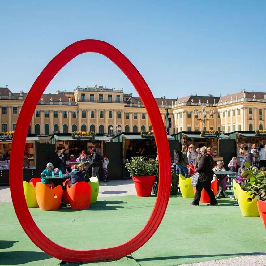 jarmark wielkanocny Schoenbrunn